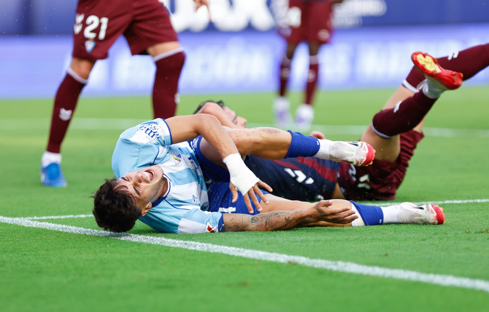 Las mejores imágenes del primer partido de la temporada: Málaga-Eibar