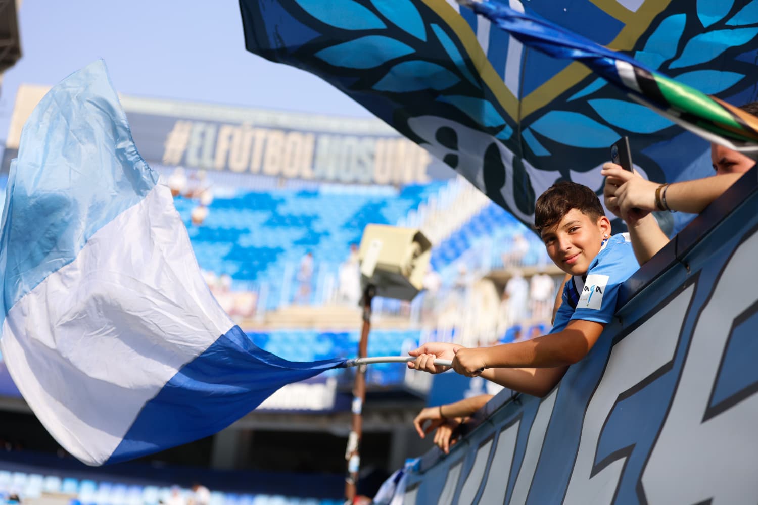 Las mejores imágenes del primer partido de la temporada: Málaga-Eibar