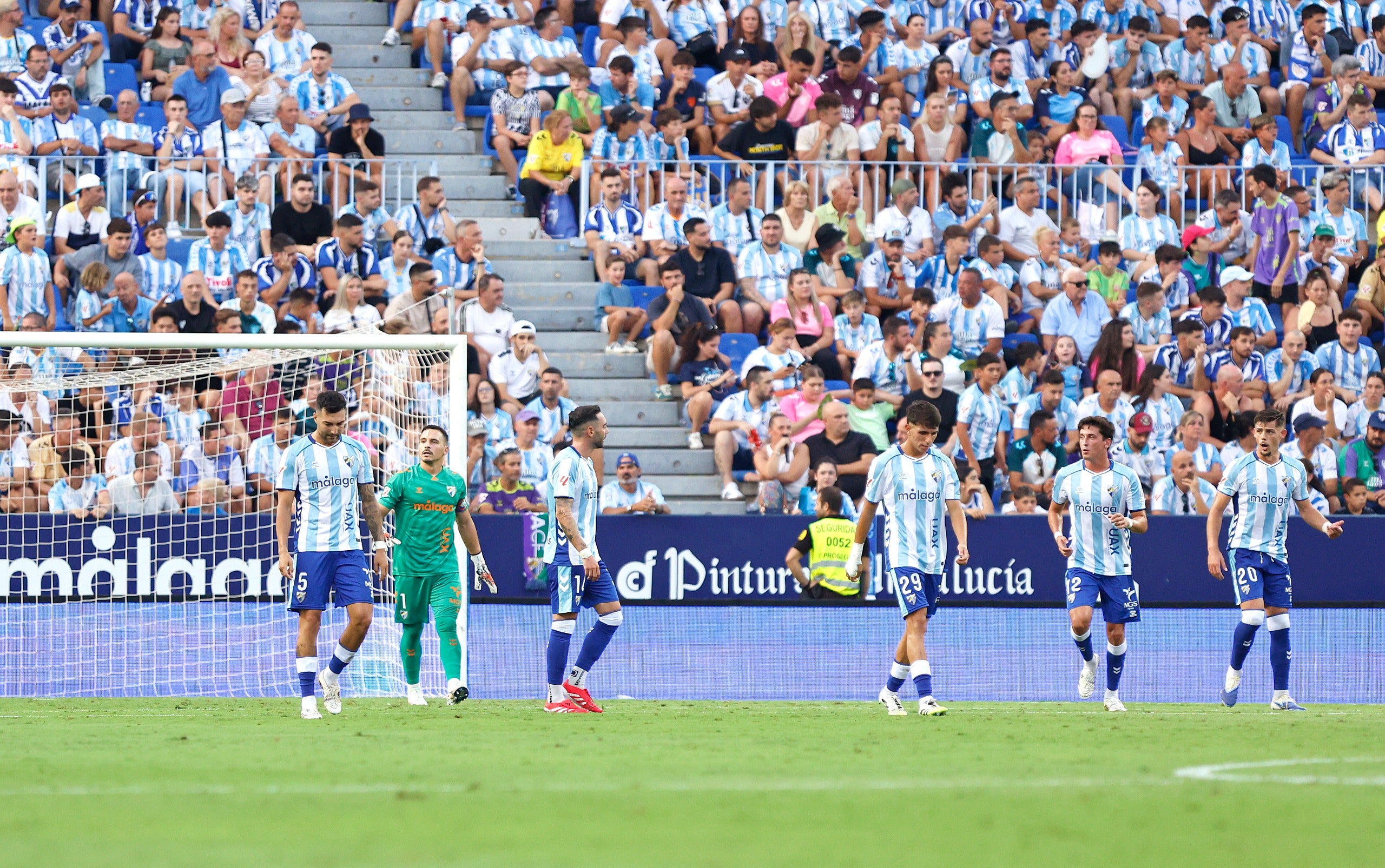 Las mejores imágenes del primer partido de la temporada: Málaga-Eibar