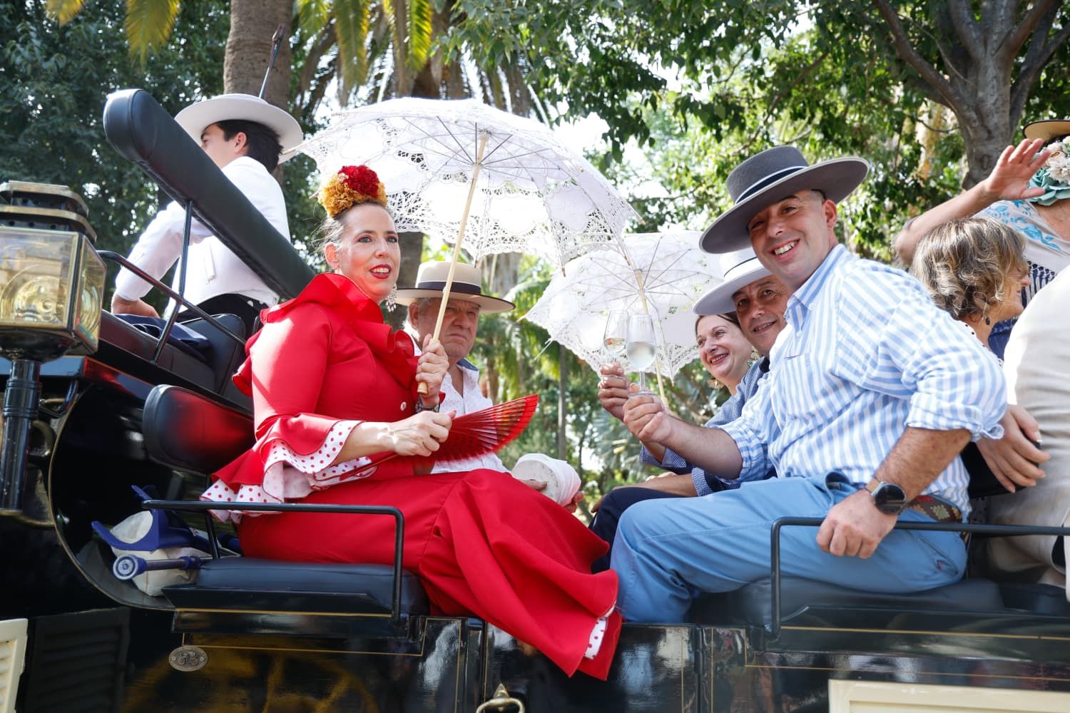 Las mejores fotos del sábado 16 en la Feria de Málaga