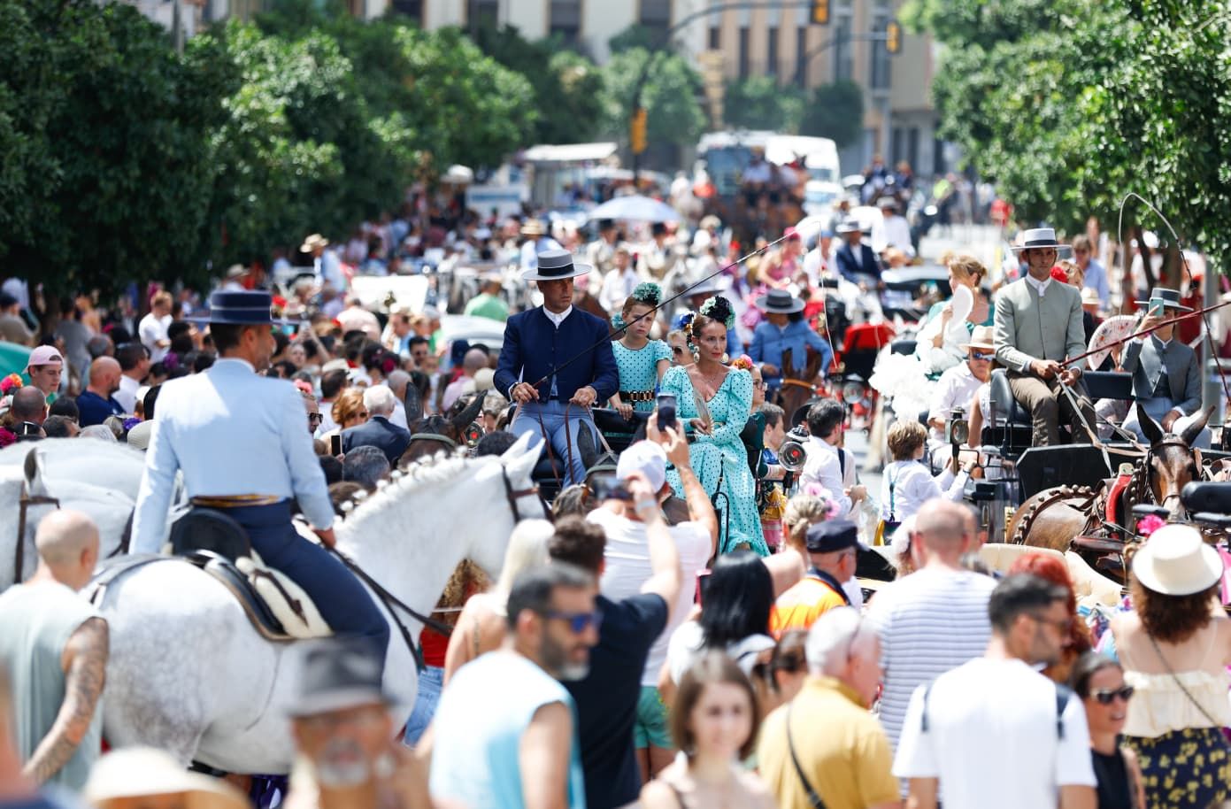 Las mejores fotos del sábado 16 en la Feria de Málaga