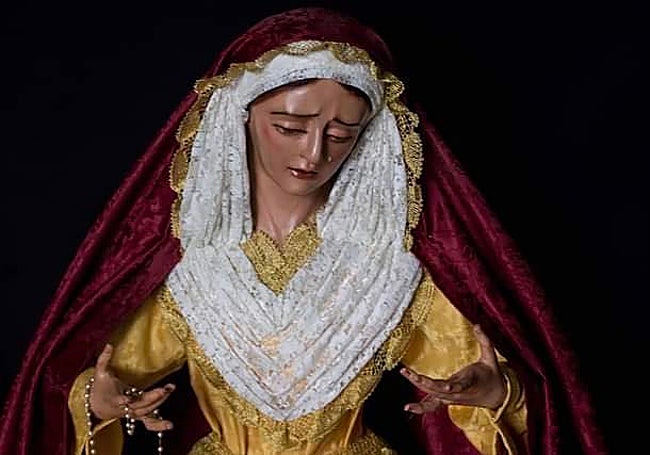 Imagen de La Dolorosa de Canillas de Aceituno.