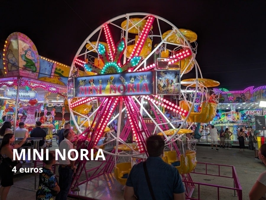 Feria de Málaga 2025: precios de los cacharritos, carricoches y atracciones del Real