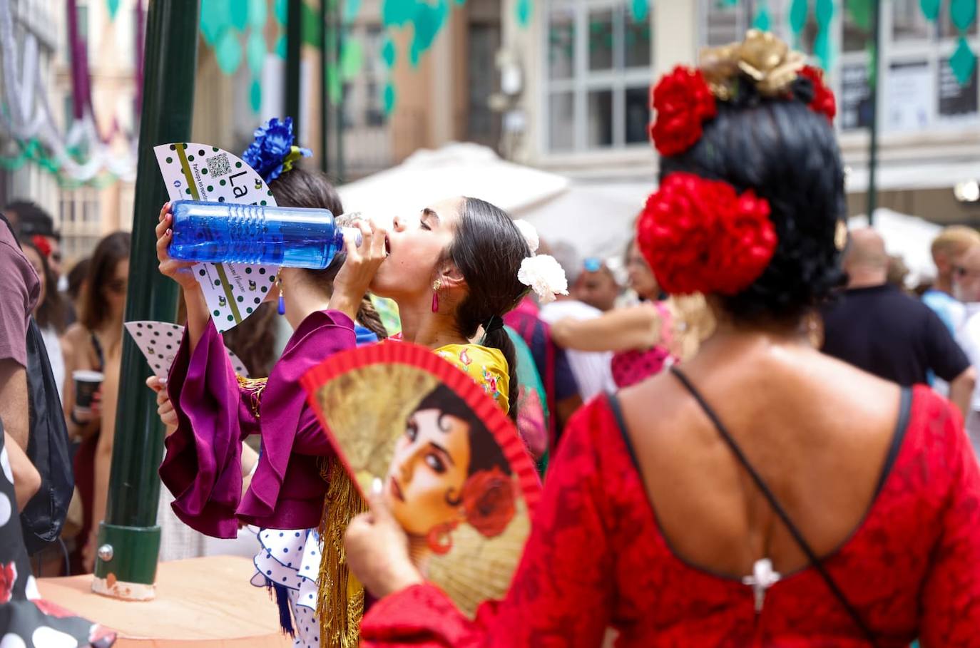Las mejores fotos de la Feria de Málaga 2025 del lunes 18 de agosto
