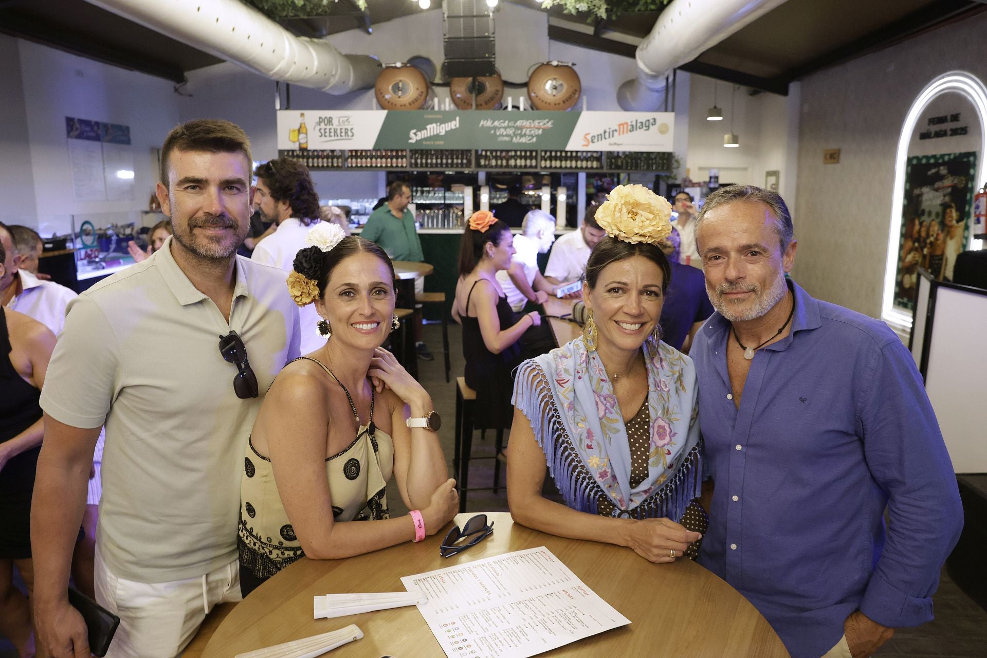 Marina Ortiz de Zárate, Esteban de las Heras, Fran Fernández e Isabel Aranda. 