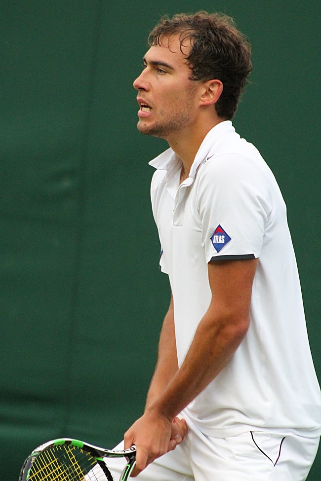El polaco Jerzy Janowicz.