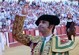 Morante, el pasado año, en el paseíllo en La Malagueta.