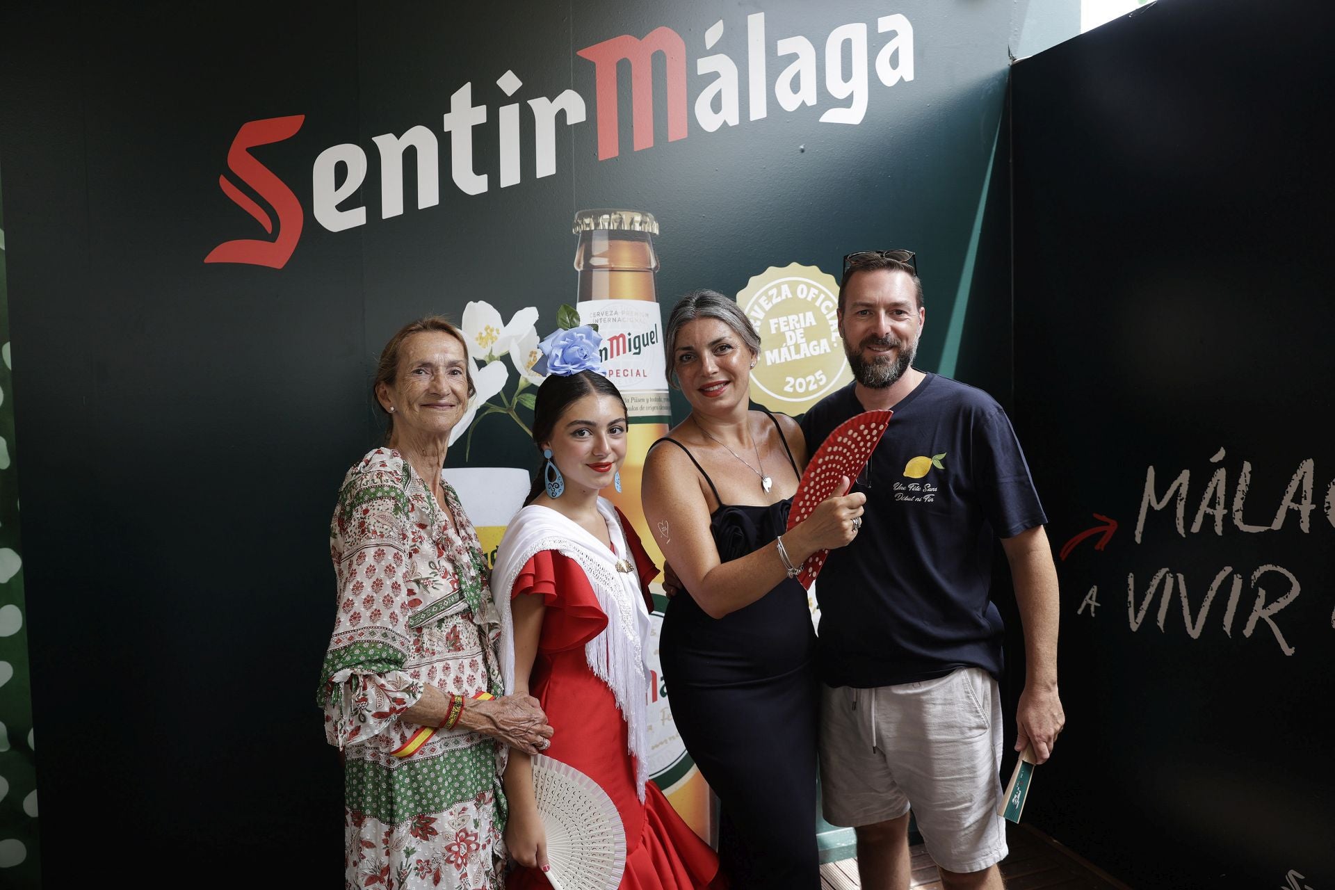 Noelia Cueto, Conchi Ruiz, Noelia Guerrero y David Cueto.