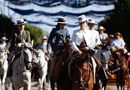 Cabalgando por la feria entre generaciones
