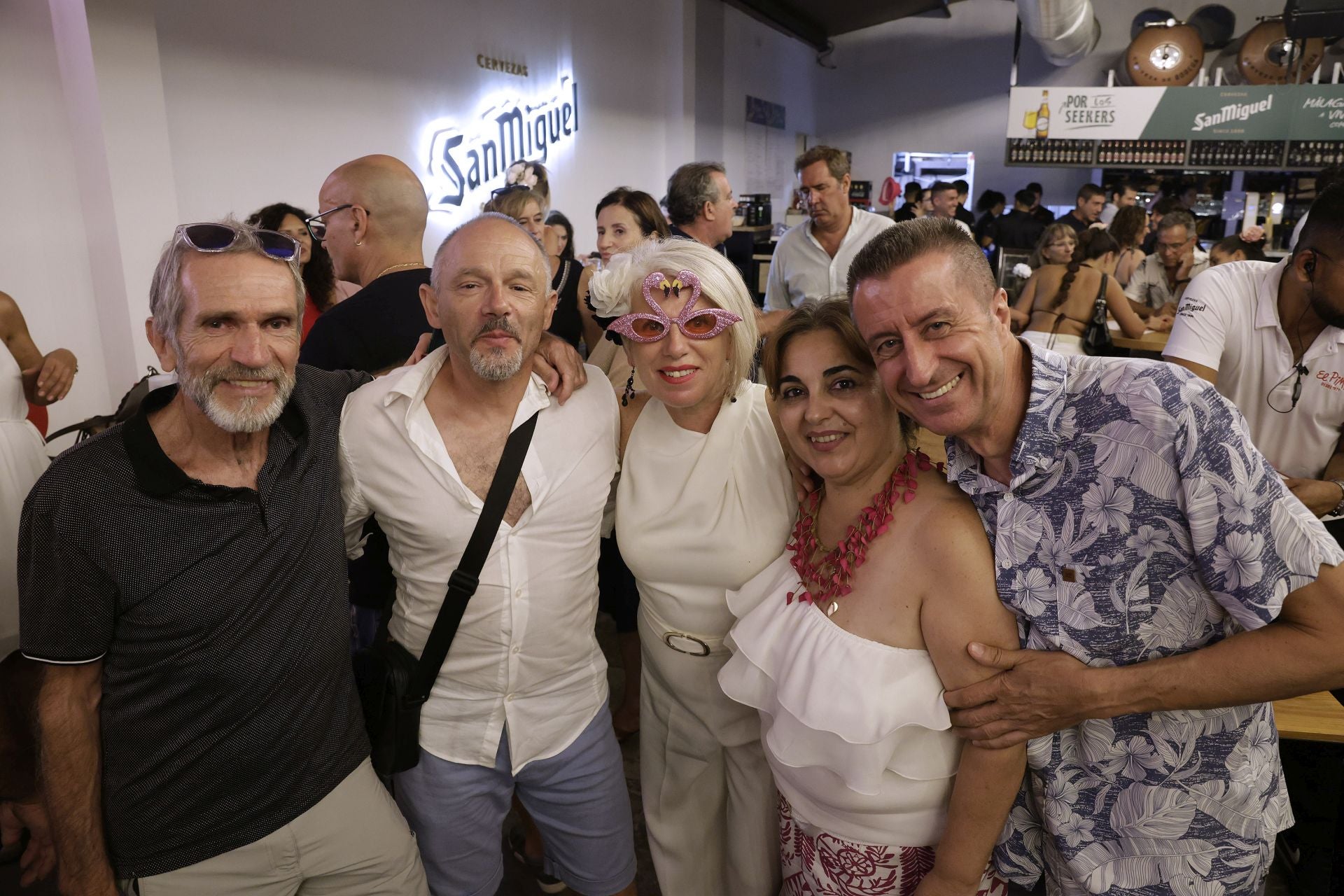 Mario Caro, Belén Galiana, Juan Villa, José Dosil y Loli Sepúlveda.