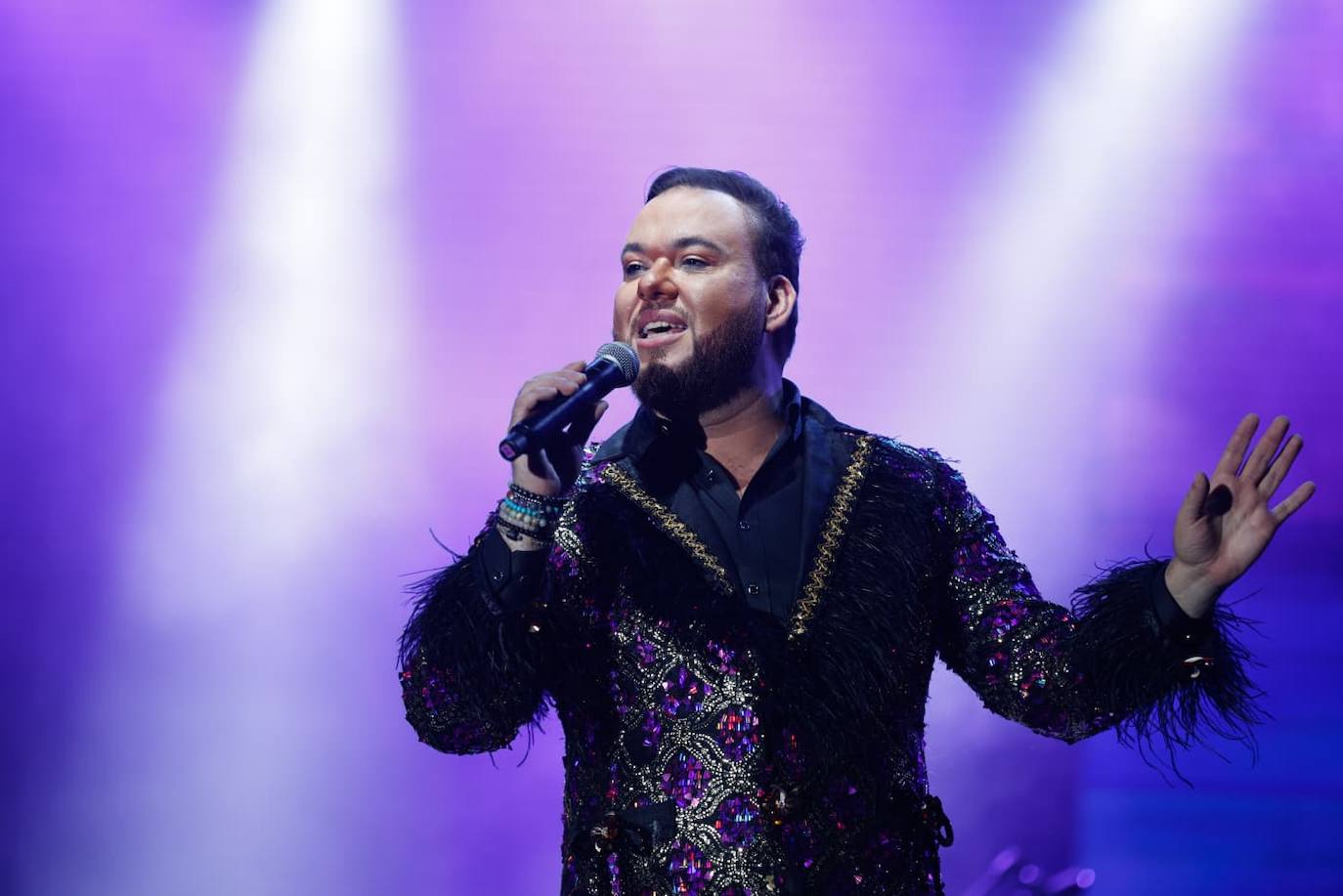 Las mejores imágenes del concierto de Hoffman, Joana Jiménez y Tamara Jerez en la Feria de Málaga 2025