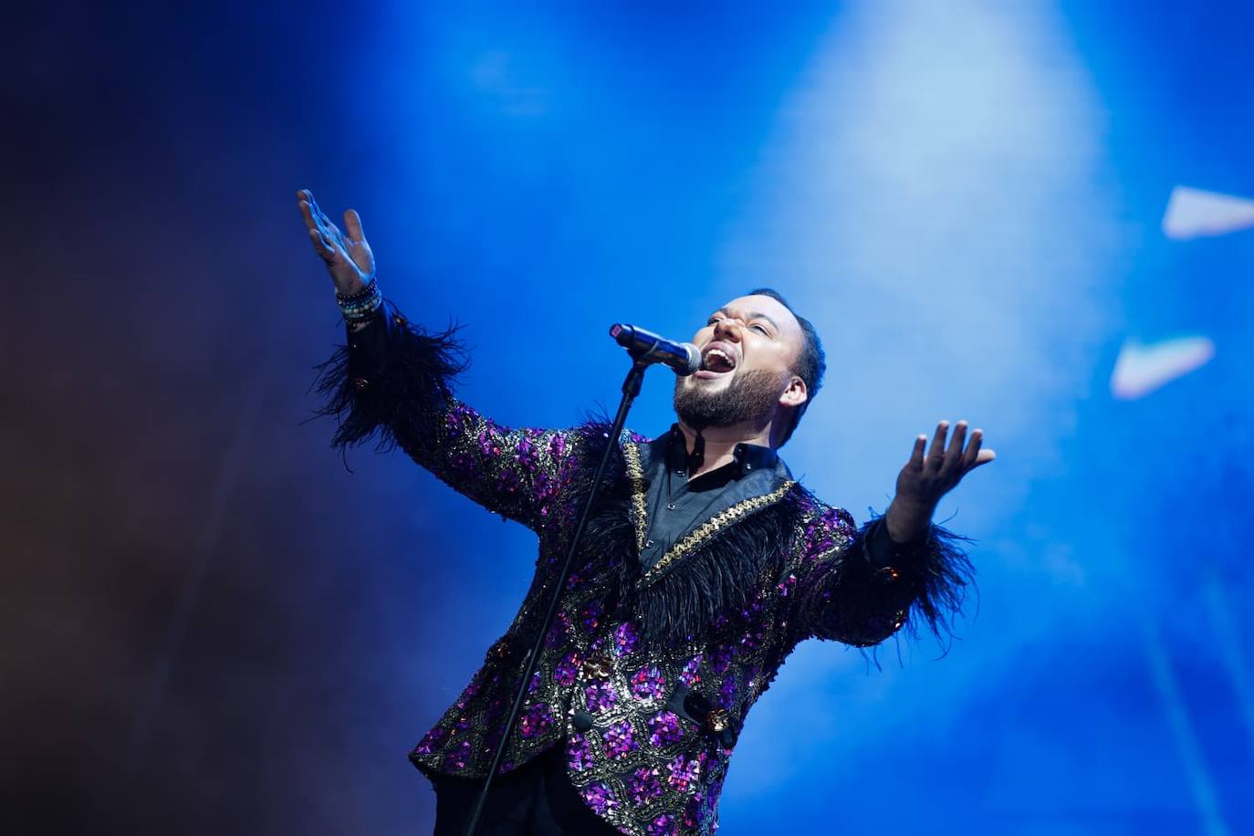 Las mejores imágenes del concierto de Hoffman, Joana Jiménez y Tamara Jerez en la Feria de Málaga 2025