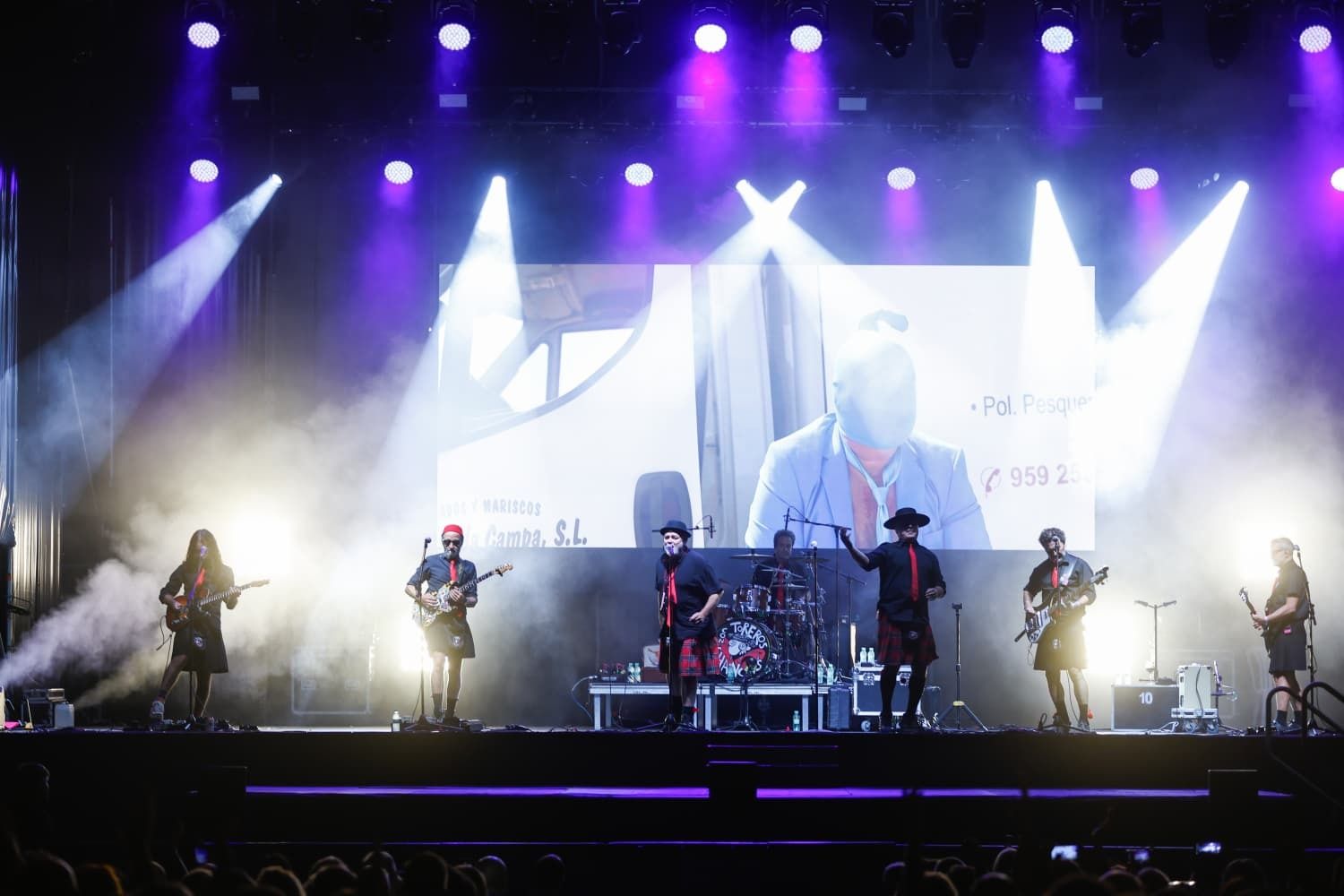 Actuación de Toreros con Chanclas en el Auditorio, este jueves por la noche