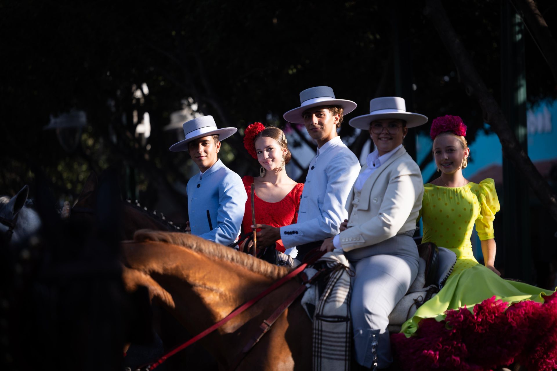 Las mejores imágenes del último sábado de la Feria de Málaga