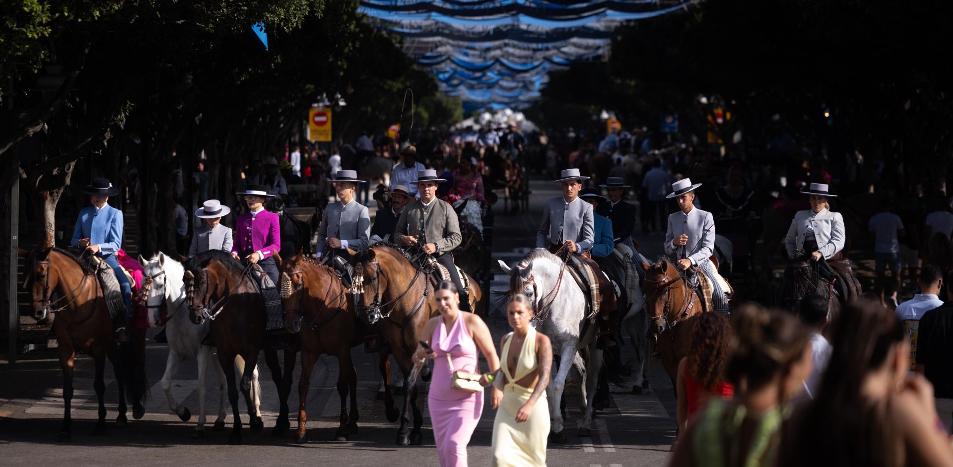 Las mejores imágenes del último sábado de la Feria de Málaga