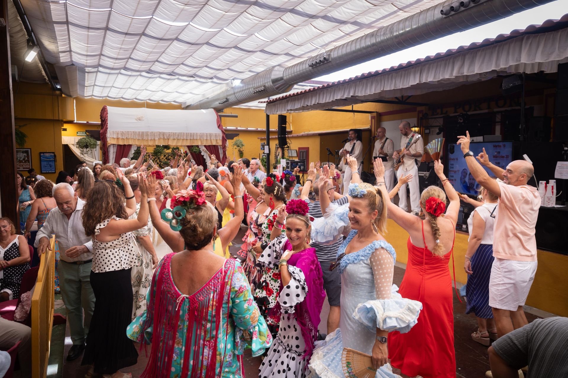 Las mejores imágenes del último sábado de la Feria de Málaga