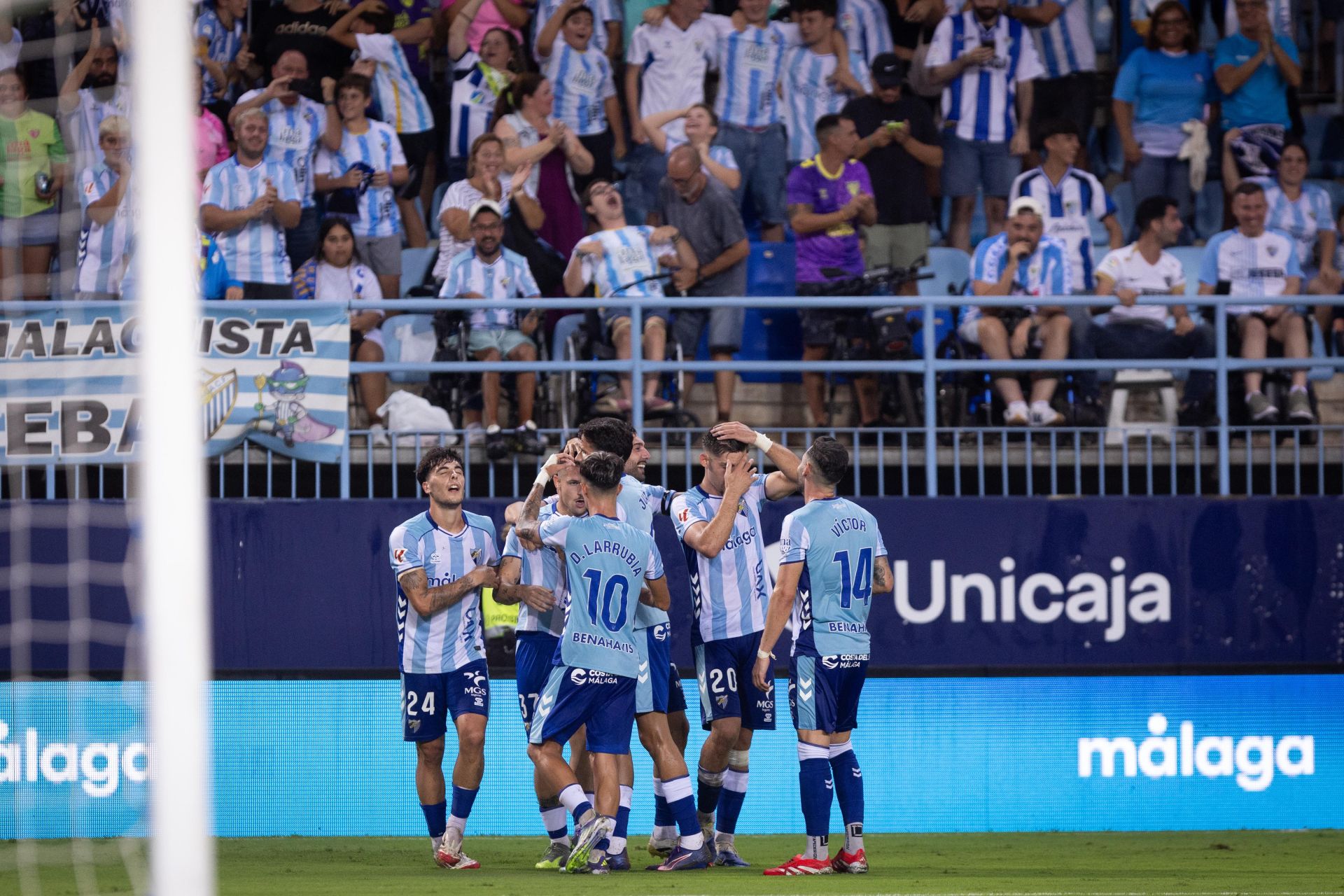 El Málaga-Real Sociedad B, en imágenes
