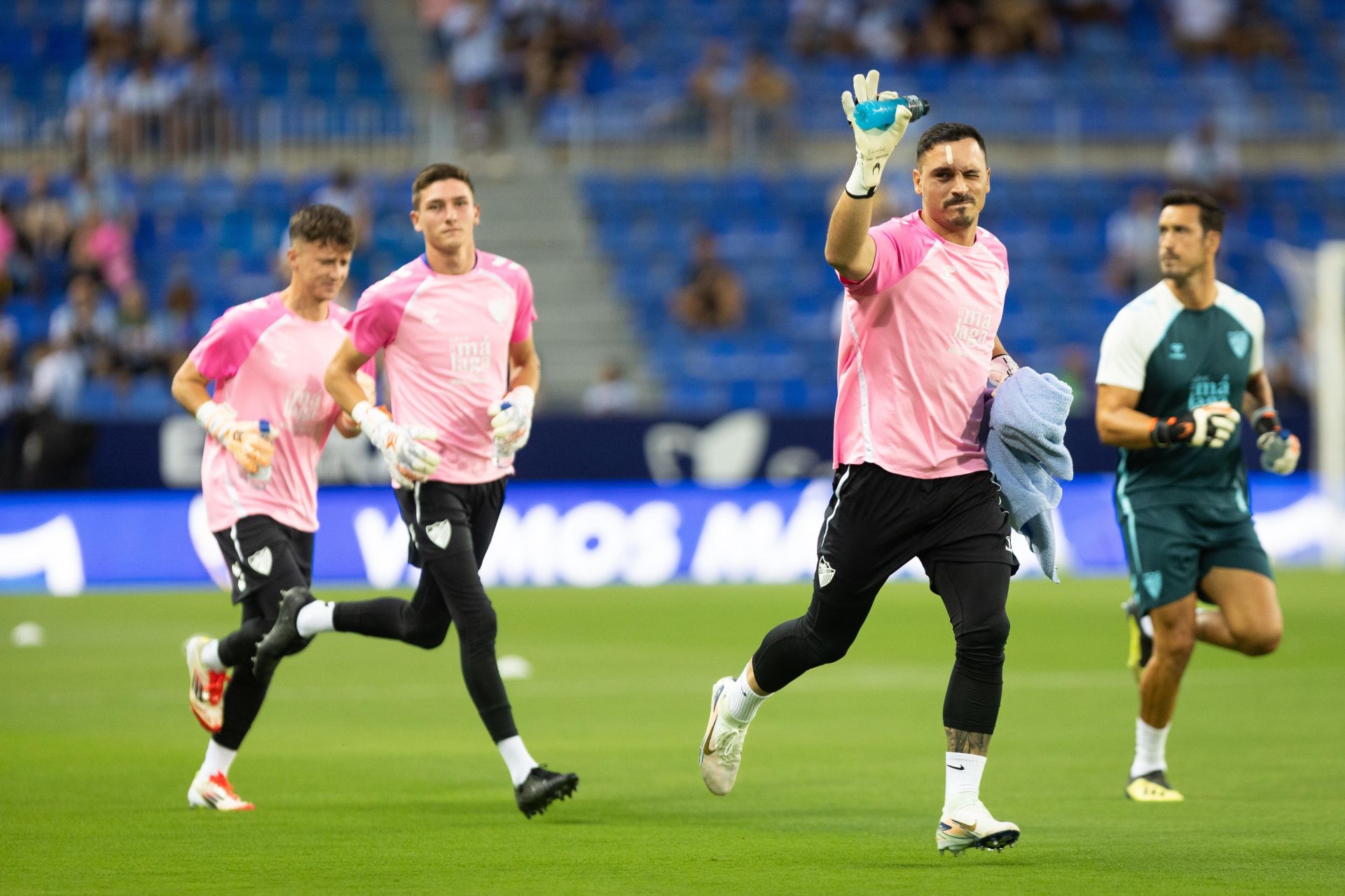 El Málaga-Real Sociedad B, en imágenes