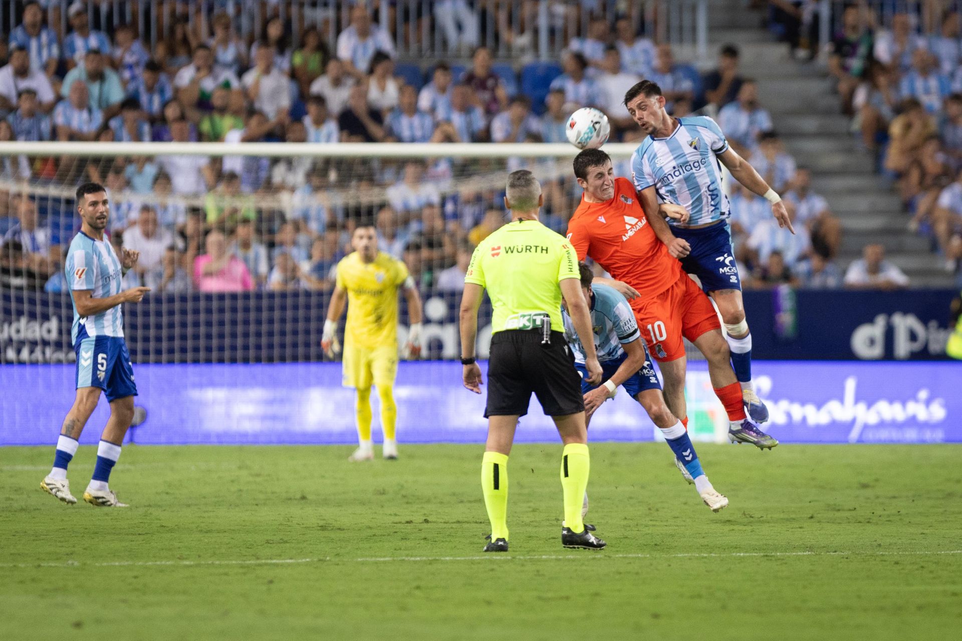 El Málaga-Real Sociedad B, en imágenes