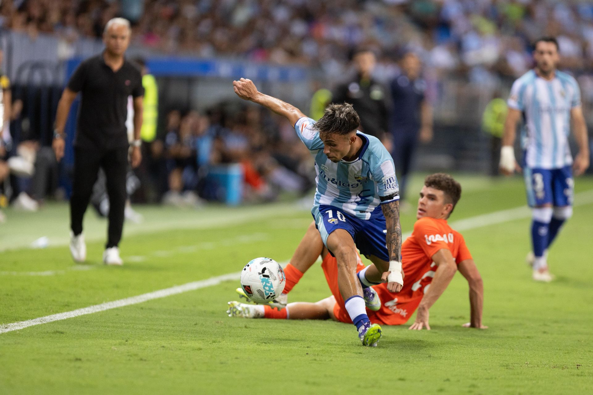 El Málaga-Real Sociedad B, en imágenes