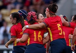 Duro debut de 'Las Leonas malagueñas' en el Mundial de rugby