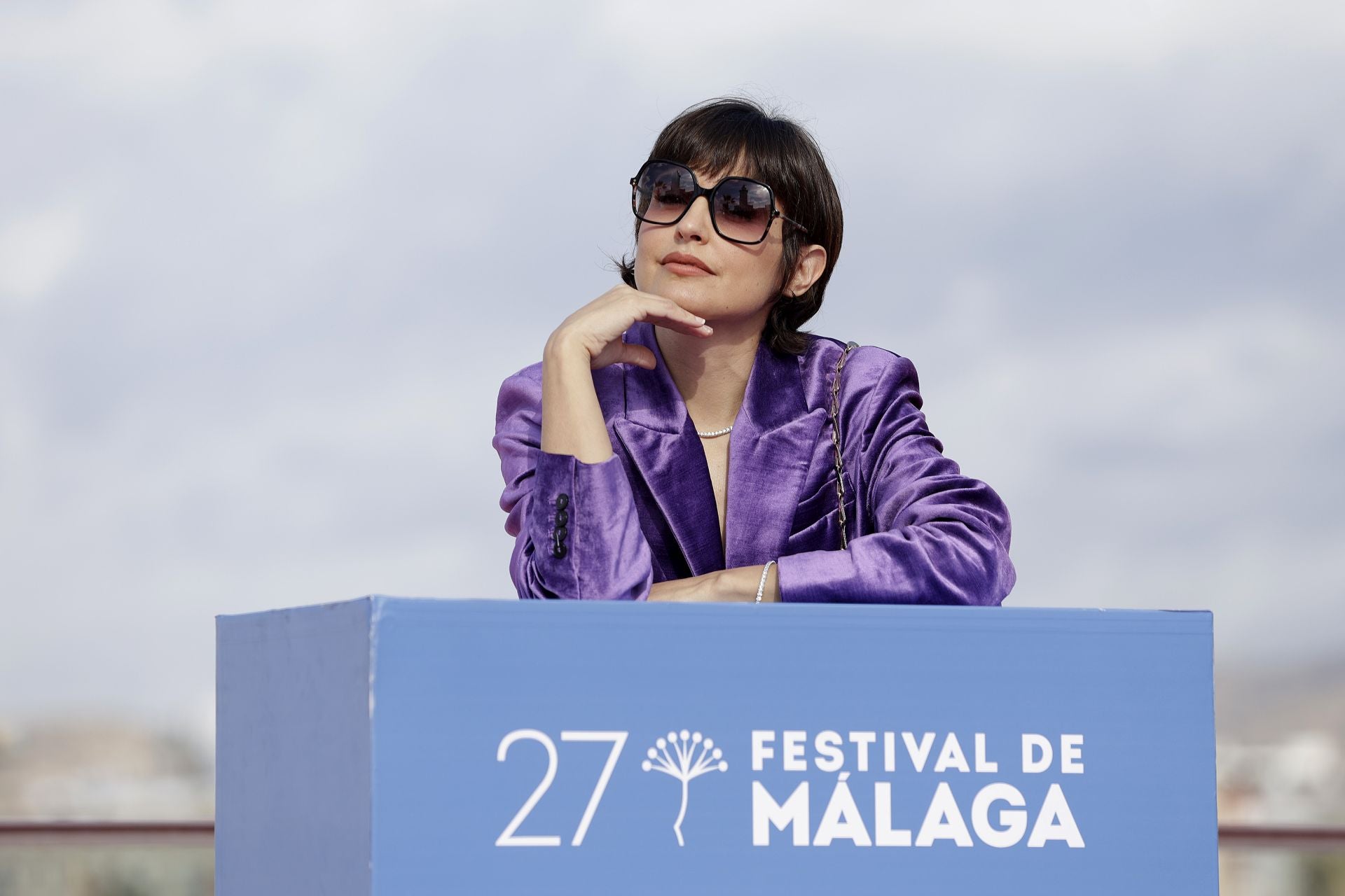 Verónica Echegui, en el Festival de Málaga
