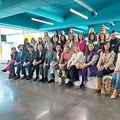 Mujeres emprendedora en un acto de la Junta de Andalucía.