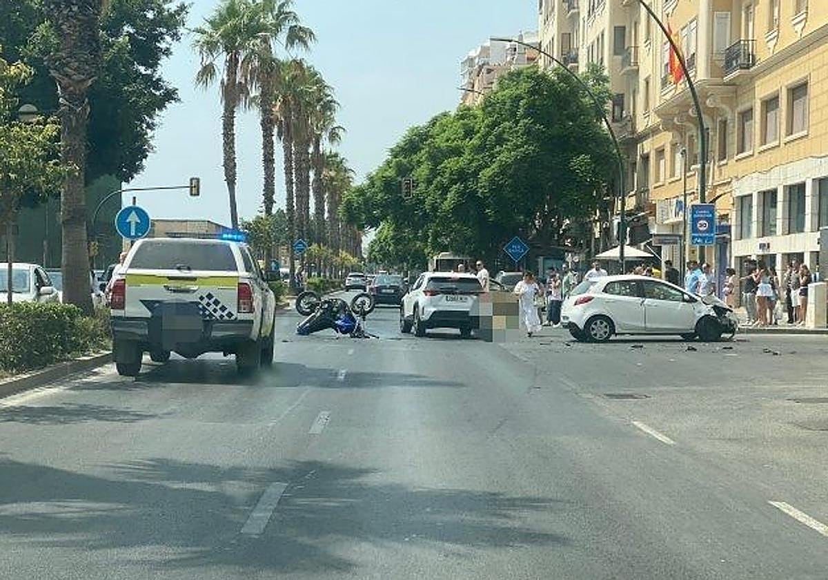 Un detenido por el accidente con un motorista fallecido en Muelle Heredia