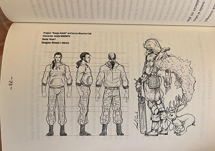 Una de las ilustraciones de Manuel J. Iniesta.