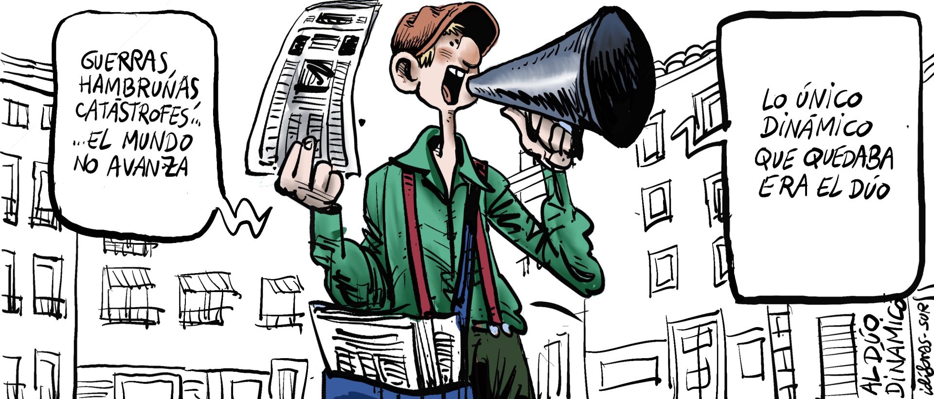 El mes de agosto, en las viñetas de Idígoras y Pachi