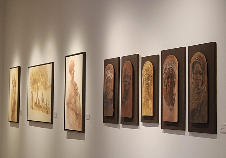 Parte de la exposicón 'El sueño de Tombuctú'.