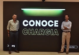 Martín Fimia y Eduardo Medina, cofundadores de Chargia.