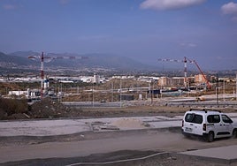 Nueva urbanización de Distrito Zeta, junto a la barriada de Intelhorce.