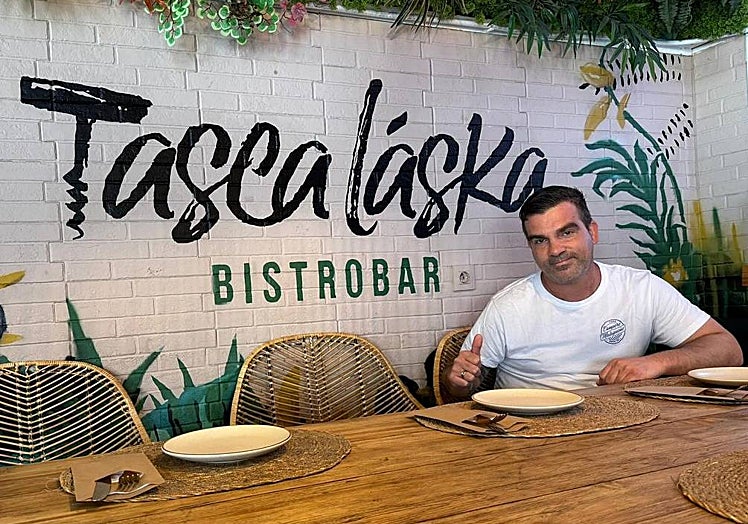 El cocinero se pondrá al frente de la cocina de Tasca Láska a mediados de mes.