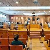 Imagen de la sesión plenaria celebrada este viernes en el Ayuntamiento de Vélez-Málaga.