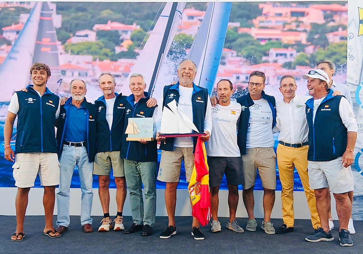 Hito de la vela malagueña en la Copa del Rey de barcos de época
