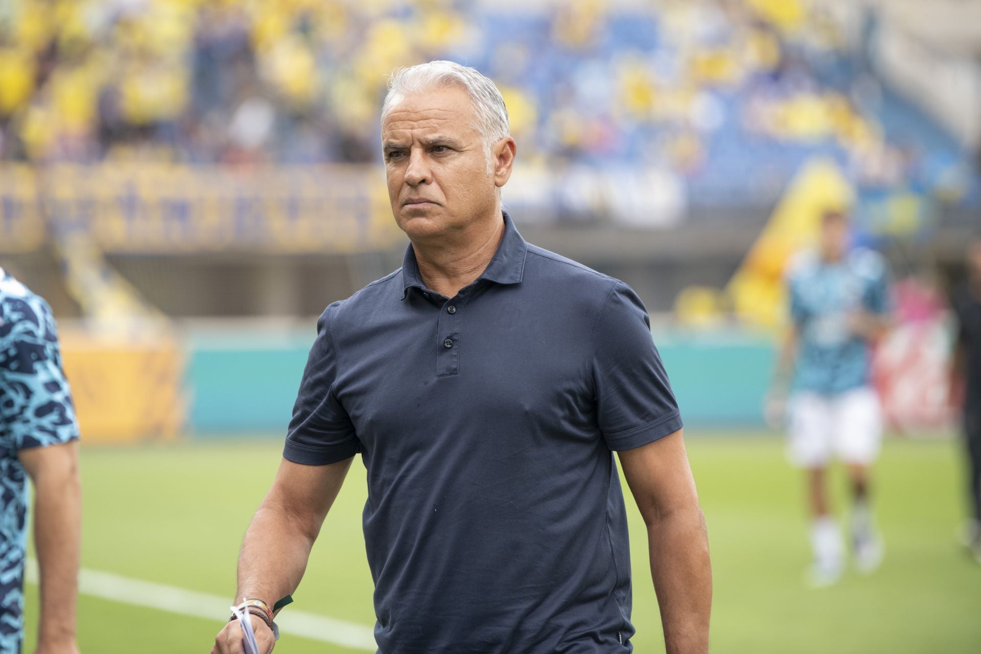 El partido Las Palmas- Málaga, en imágenes