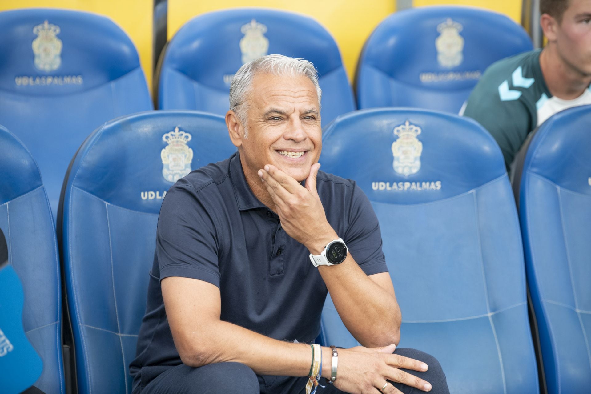 El partido Las Palmas- Málaga, en imágenes