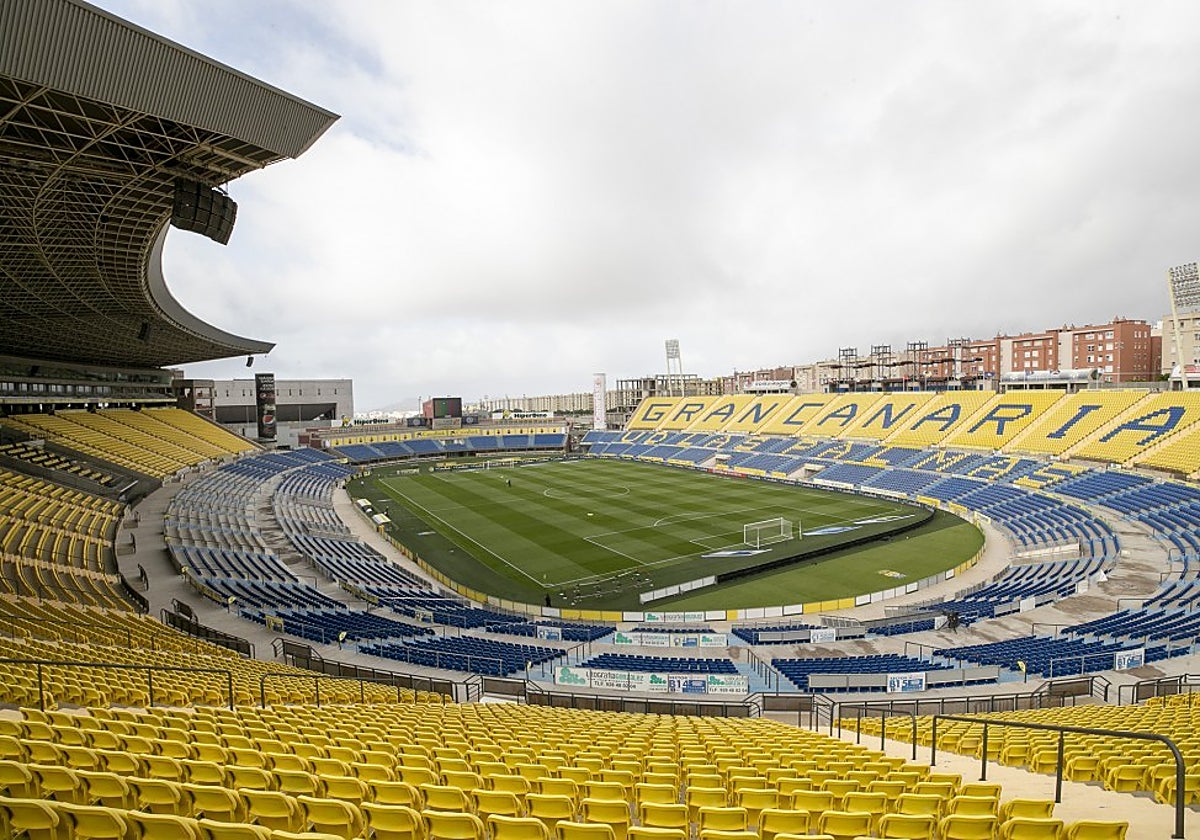 El Estadio de Gran Canaria, feudo de Las Palmas.