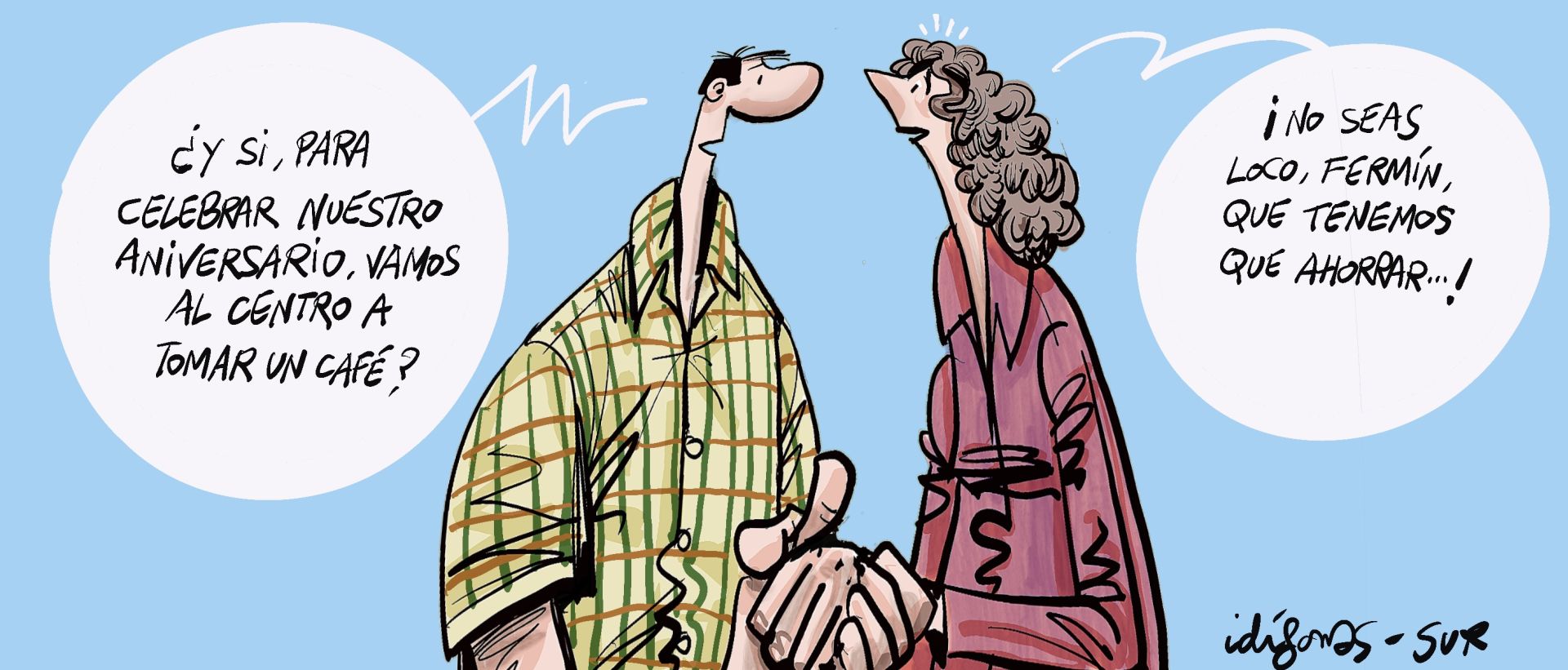 El mes de agosto, en las viñetas de Idígoras y Pachi