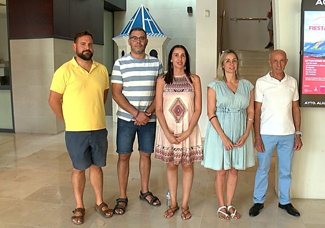 Presentación del reto solidario Everesting de Salvador Pérez 'Senderito' en Alhaurín el Grande.