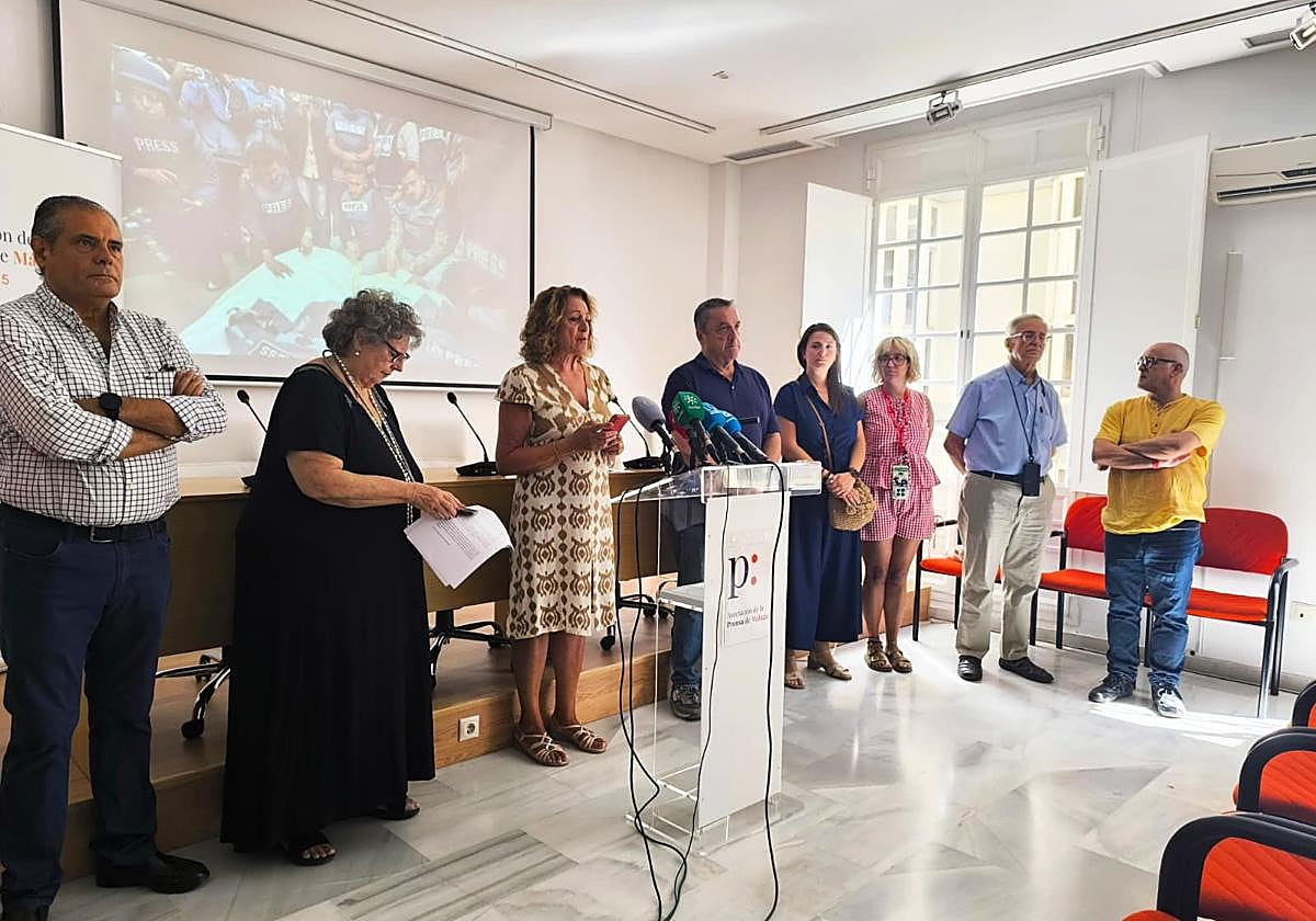 La Asociación de la Prensa de Málaga condena el asesinato de periodistas en Gaza