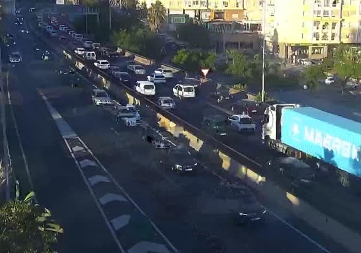 Imagen captada por una de las cámaras de la DGT.