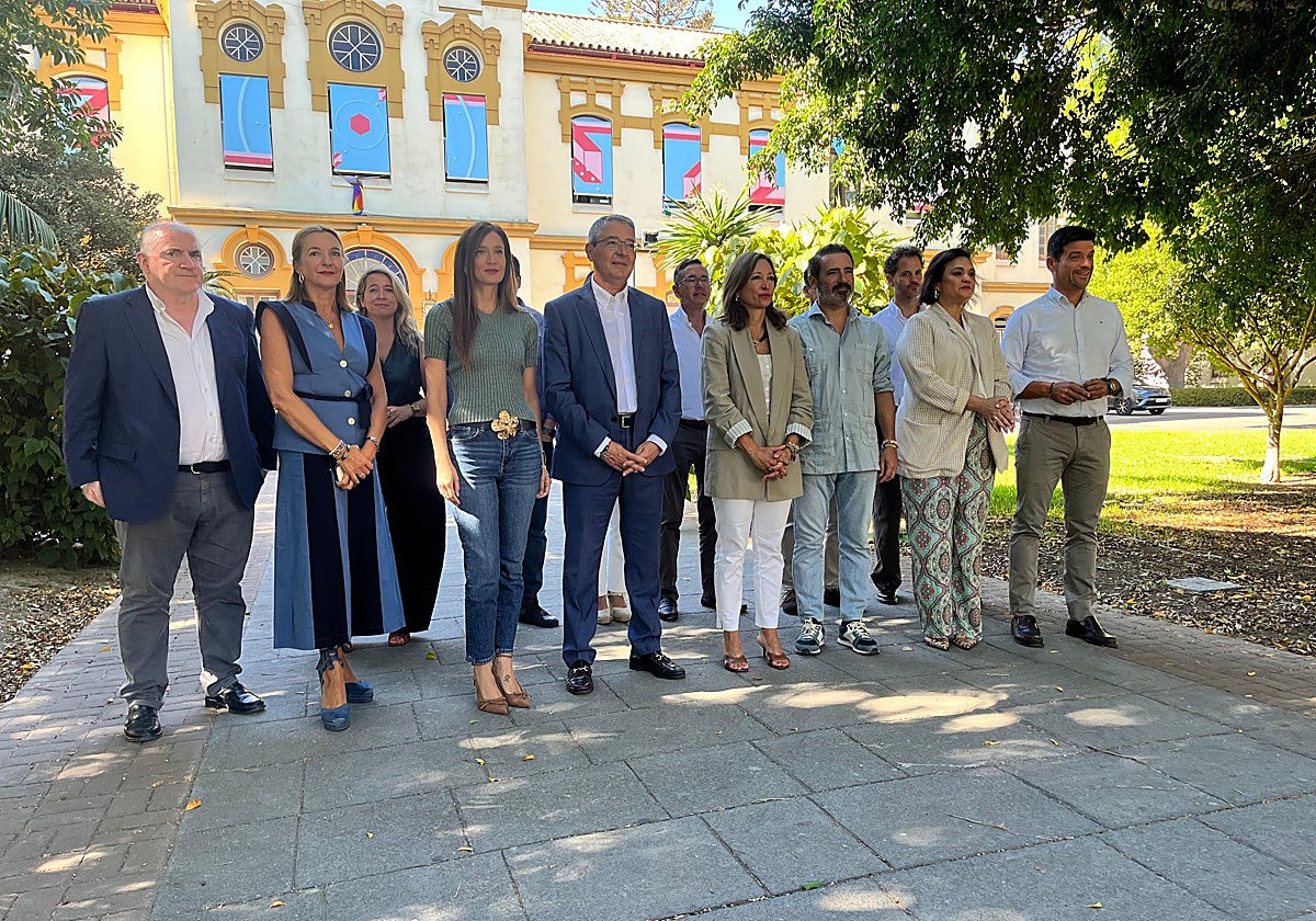El PP celebra su comité de dirección en La Térmica, este martes.