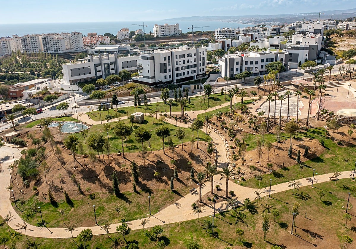 Imagen de archivo del Parque de la Hermandad en Estepona.