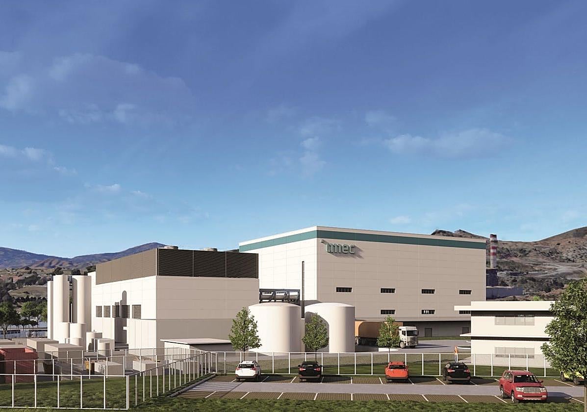 Recreación del centro de I+D que proyecta IMEC en Málaga TechPark.