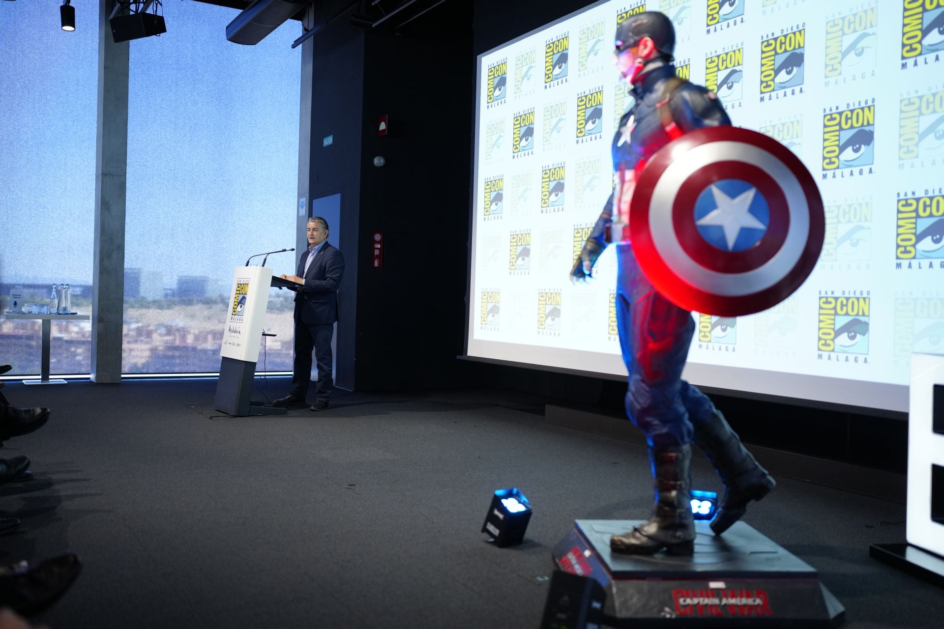 La presentación de San Diego Comic-Con Málaga en Madrid, en imágenes