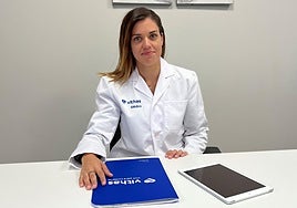 La psicología Estefanía Marcos de Lima.