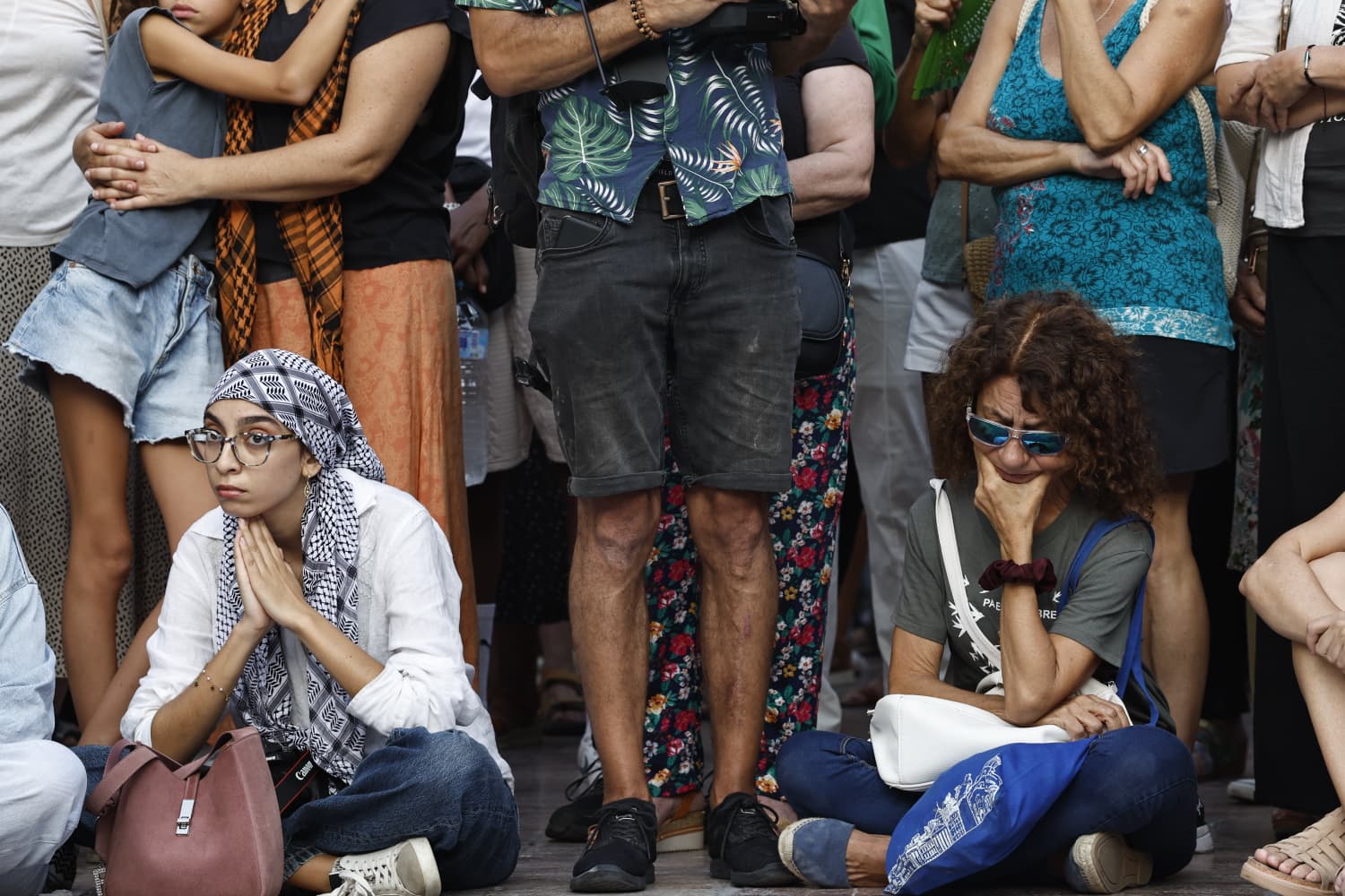 Concentración en Málaga por las víctimas del genocidio en Gaza