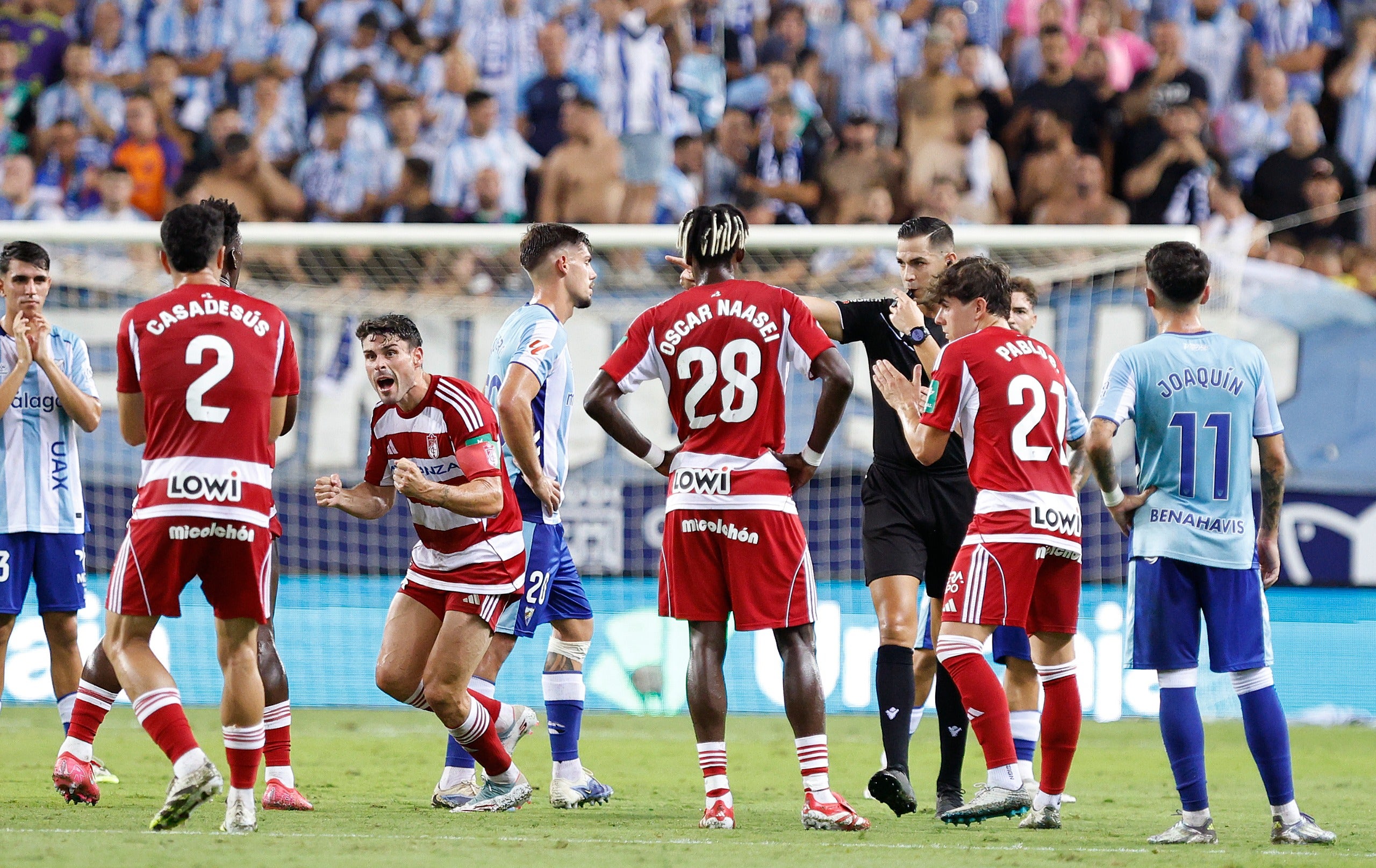 Las mejores imágenes del Málaga-Granada